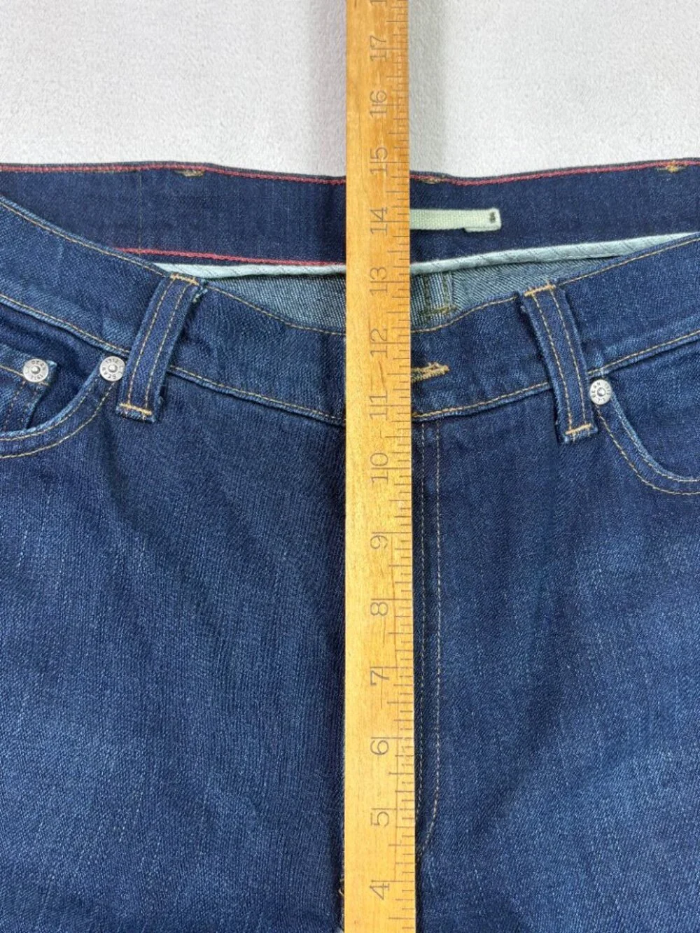 LL Bean Comfort Fit Straight Leg Dark Wash Jeans Mens 36x34 Casual Work